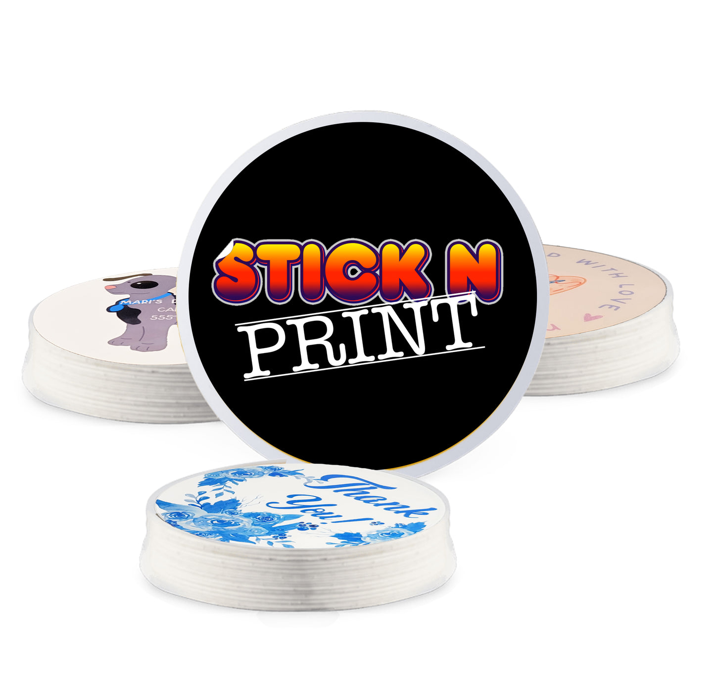 Custom Circular Stickers