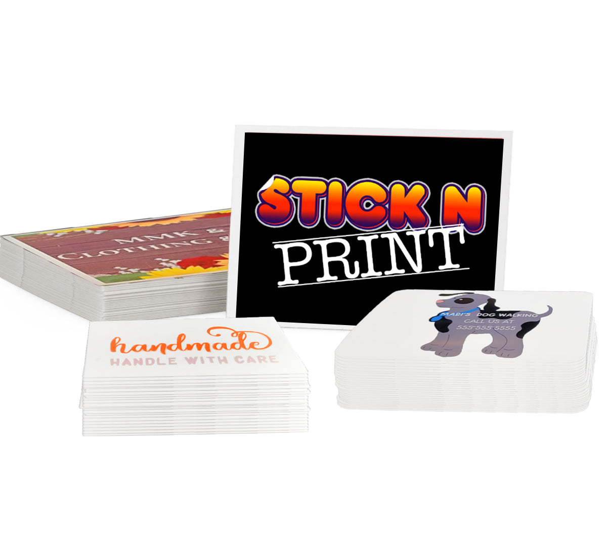 Custom Rectangular Stickers
