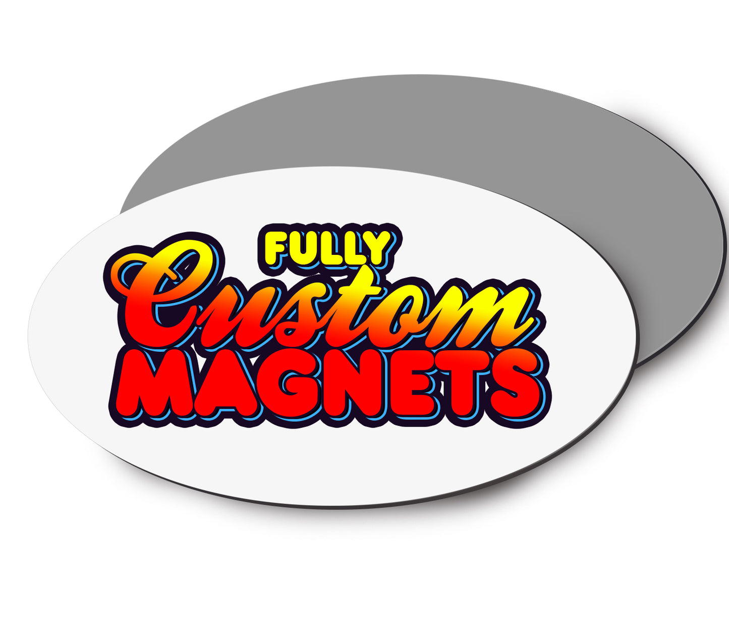 Custom Oval Magnets